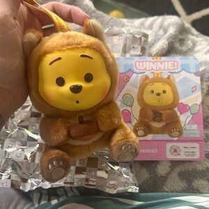 Disney WINNIE Squirrel Plush Pendant